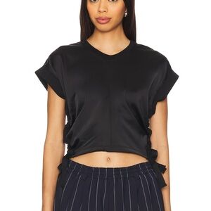 [NWT] All Saints Mira Satin Tee